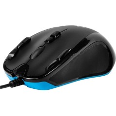 Logitech Gaming Mouse G300s - Optisk Kabling Sort Bl - Perfekt Præcision og Komfort til Gaming!